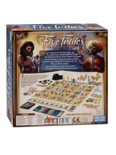  Настолна игра Five Tribes: The Djinns of Naqala - Стратегическа