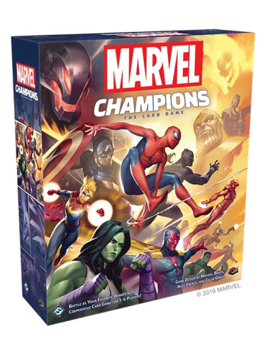  Настолна игра Marvel Champions: The Card Game - Стратегическа