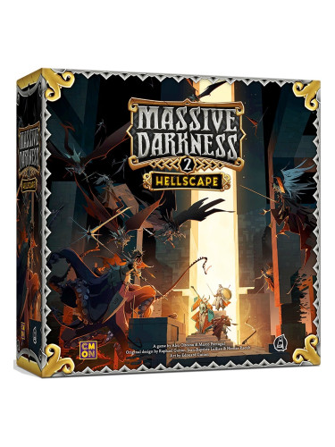  Настолна игра Massive Darkness 2: Hellscape - кооперативна