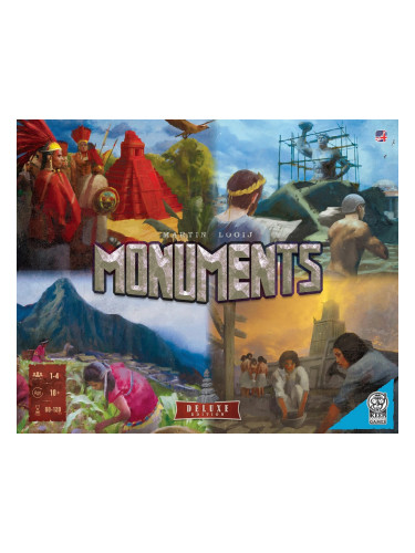  Настолна игра Monuments (Deluxe Edition) - Стратегическа