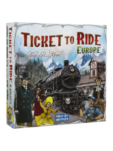 Настолна игра Ticket to Ride - Europe