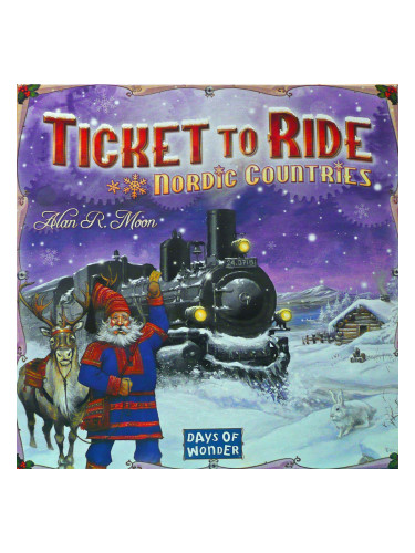  Настолна игра Ticket to Ride: Nordic Countries - Семейна 