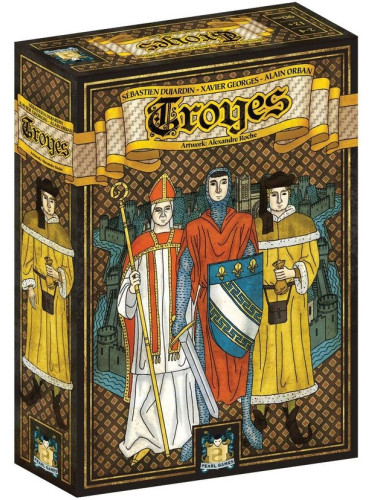  Настолна игра Troyes - стратегическа