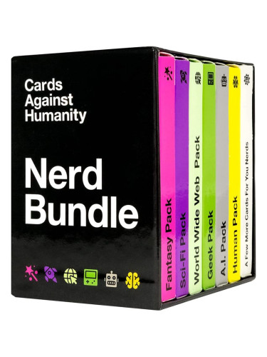  Разширение за настолна игра Cards Against Humanity - Nerd Bundle