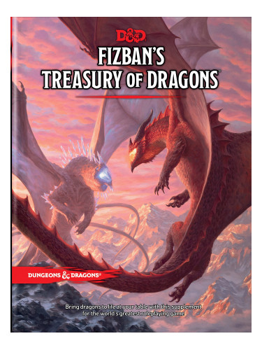  Ролева игра Dungeons & Dragons - Fizban's Treasury of Dragons