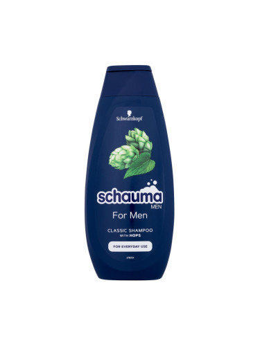 Schwarzkopf Schauma Men Classic Shampoo Шампоан за мъже 400 ml