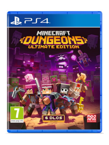 Игра Minecraft Dungeons: Ultimate Edition за PlayStation 4