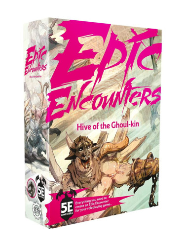  Допълнение за ролева игра Epic Encounters: Hive of the Ghoul-kin (D&amp;D 5e compatible)