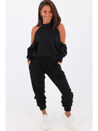 Дамски ежедневен комплект с голи рамене