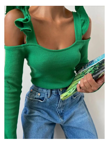 Дамска блуза с дълъг ръкав