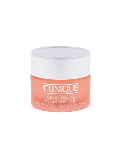 Clinique All About Eyes Rich Околоочен крем за жени 15 ml