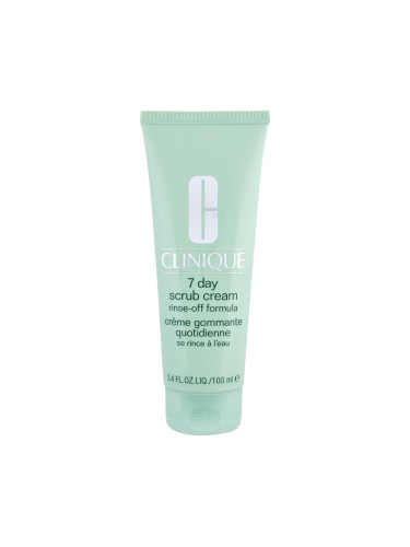 Clinique 7 Day Scrub Cream Ексфолиант за жени 100 ml