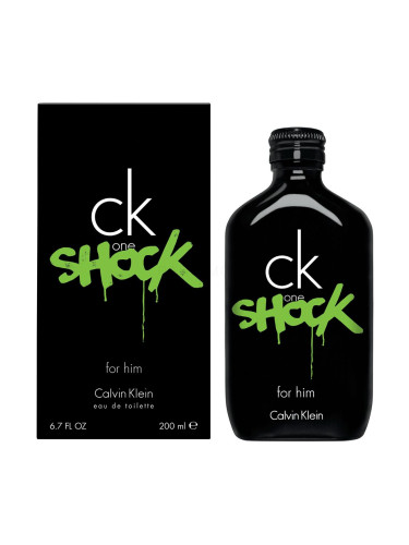 Calvin Klein CK One Shock For Him Eau de Toilette за мъже 200 ml