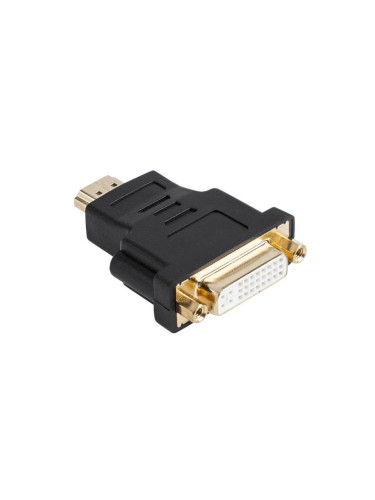 HDMI адаптер, HDMI-DVI, черен, 4K, Cabletech