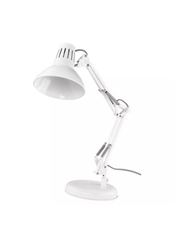 Настолна лампа DUSTIN, Е27, 230VAC, 25W, цвят бял, Z7612W