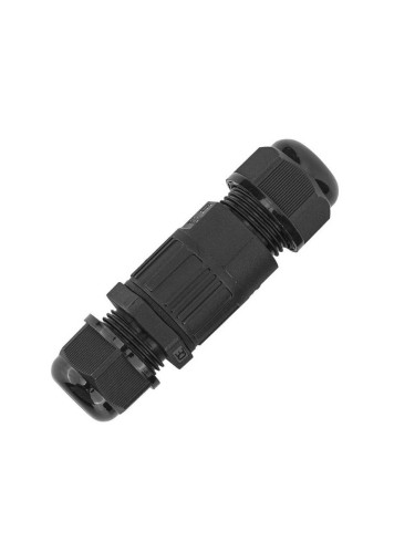 Конектор, влагозащитен, PG7, 3 пина, 16A, 250VAC, IP67, черен, BT42-09000, BRAYTRON