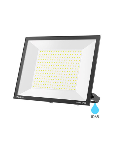 LED прожектор, 200W, 230VAC, 22000lm, 6500K, студено бял, IP65, BT66-09631