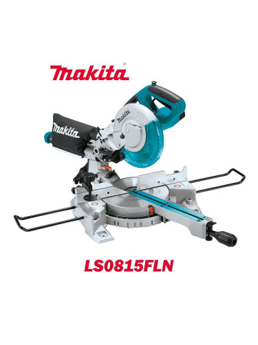 Циркуляр настолен, потапящ, с герунг, Makita LS0815FLN, 1400W, 216 мм