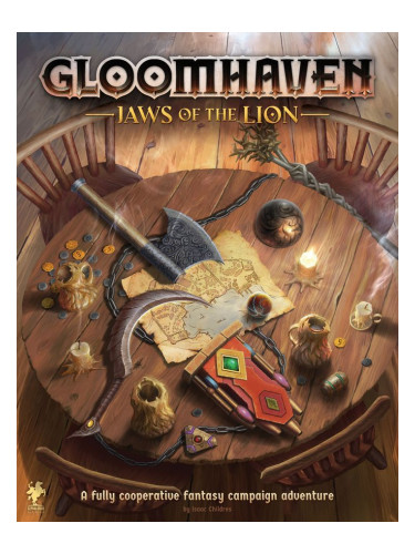  Настолна игра Gloomhaven: Jaws of the Lion - кооперативна