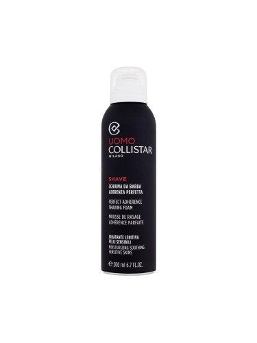 Collistar Uomo Perfect Adherence Shaving Foam Пяна за бръснене за мъже 200 ml