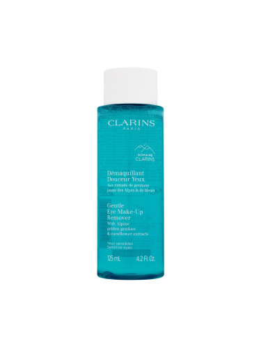 Clarins Gentle Eye Make-Up Remover For Sensitive Eyes Почистване на грим от очите за жени 125 ml