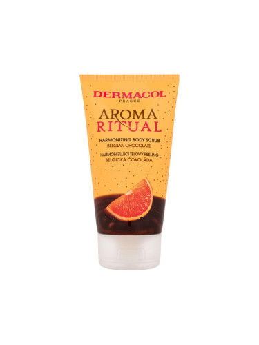 Dermacol Aroma Ritual Belgian Chocolate Ексфолиант за тяло за жени 150 ml