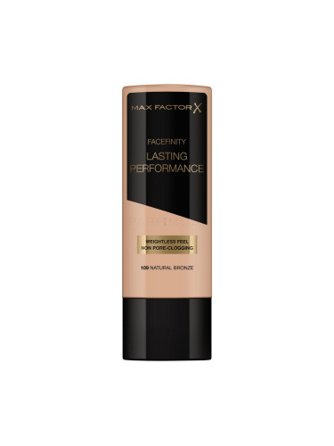 Max Factor Lasting Performance Фон дьо тен за жени 35 ml Нюанс 109 Natural Bronze