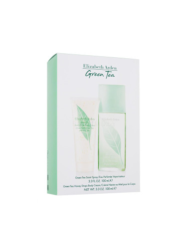 Elizabeth Arden Green Tea SET1 Подаръчен комплект EDP 100 ml + крем за тяло Honey Drops 100 ml