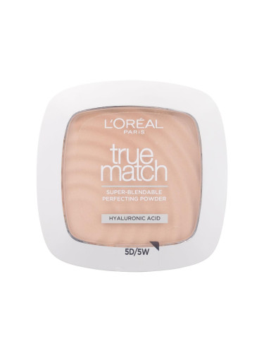 L'Oréal Paris True Match Пудра за жени 9 g Нюанс 5.D/5.W Dore Warm