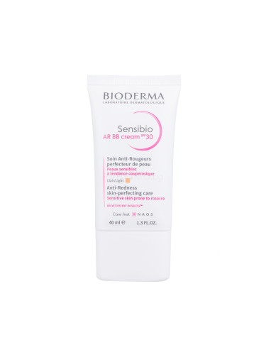 BIODERMA Sensibio AR BB Cream SPF30 BB крем за жени 40 ml Нюанс Clair Light