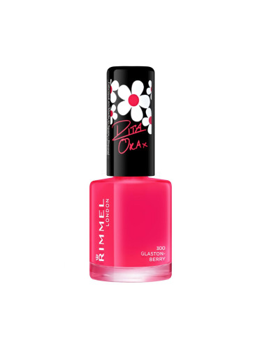 Rimmel London 60 Seconds Super Shine Лак за нокти за жени 8 ml Нюанс 300 Glaston-Berry