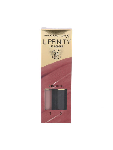 Max Factor Lipfinity 24HRS Lip Colour Червило за жени 4,2 g Нюанс 015 Etheral