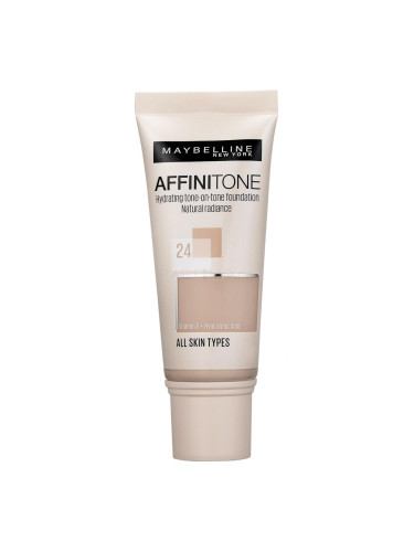 Maybelline Affinitone Фон дьо тен за жени 30 ml Нюанс 24 Golden Beige