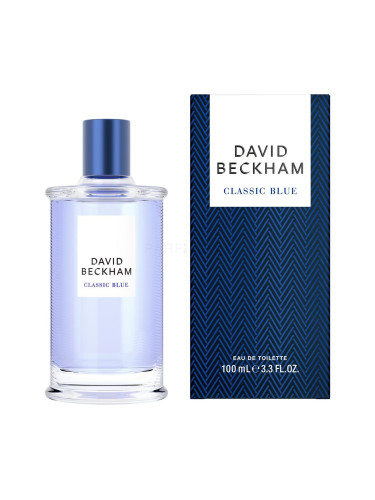 David Beckham Classic Blue Eau de Toilette за мъже 100 ml