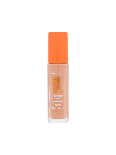 Rimmel London Lasting Radiance SPF25 Фон дьо тен за жени 30 ml Нюанс 100 Ivory