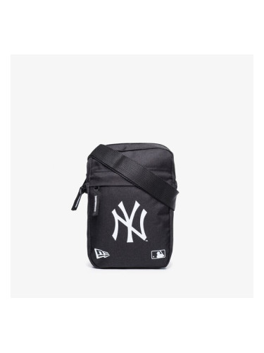 New Era Чанта Mlb Side Bag Nyy Blk Blkwhi New York Yankees B дамски Аксесоари Сакове 11942030 Черен