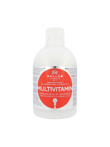 Kallos Cosmetics Multivitamin Шампоан за жени 1000 ml