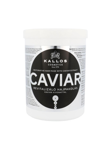 Kallos Cosmetics Caviar Маска за коса за жени 1000 ml