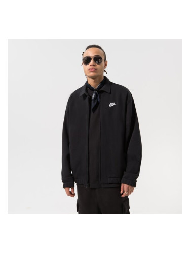 Nike Яке M Nk Club Bb Harrington Jkt мъжки Дрехи Пролетно-есенни якета DX0539-010 Черен