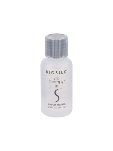 Farouk Systems Biosilk Silk Therapy Lite Серум за коса за жени 15 ml