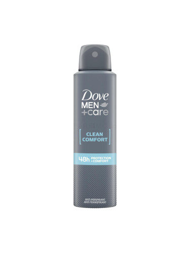 Dove Men + Care Clean Comfort 48h Антиперспирант за мъже 150 ml