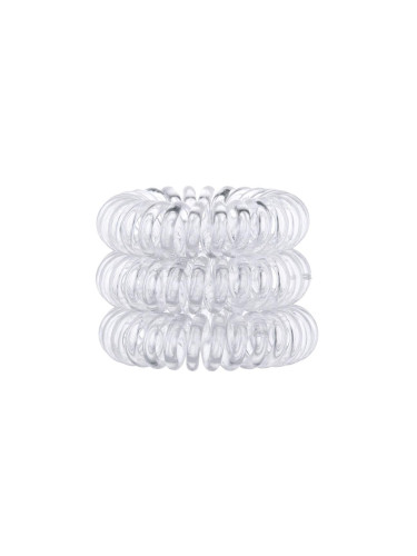 Invisibobble Original Ластик за коса за жени 3 бр Нюанс Crystal Clear