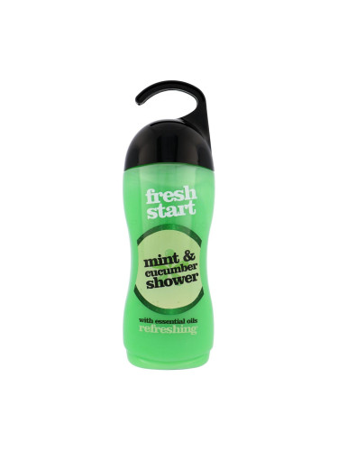 Xpel Fresh Start Mint & Cucumber Душ гел за жени 400 ml