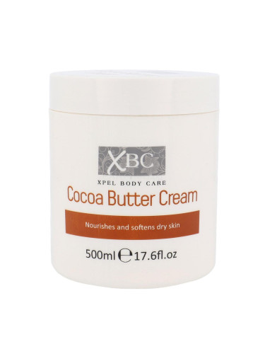 Xpel Body Care Cocoa Butter Крем за тяло за жени 500 ml