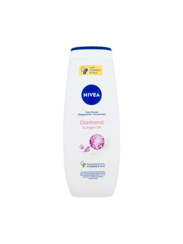 Nivea Diamond & Argan Oil Душ гел за жени 500 ml