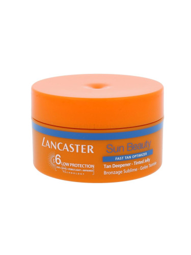 Lancaster Sun Beauty Tan Deepener Tinted Jelly SPF6 Слънцезащитна козметика за тяло 200 ml