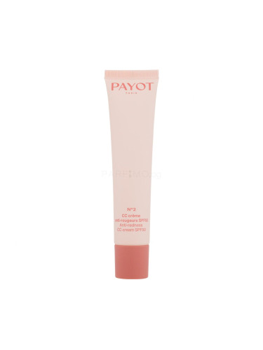 PAYOT N°2 Anti-Redness CC Cream SPF50 CC крем за жени 40 ml