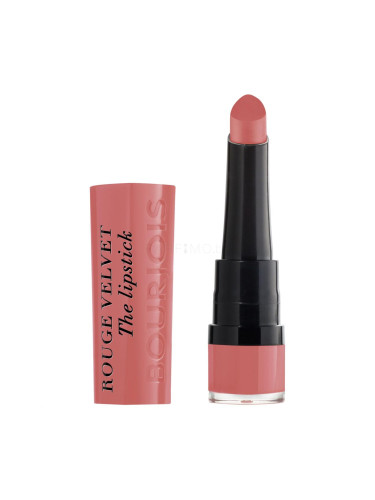 BOURJOIS Paris Rouge Velvet The Lipstick Червило за жени 2,4 гр Нюанс 02 Flaming´rose