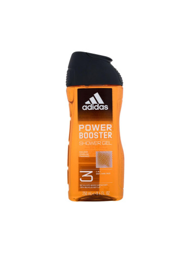 Adidas Power Booster Shower Gel 3-In-1 Душ гел за мъже 250 ml