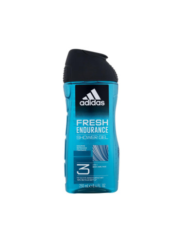 Adidas Fresh Endurance Shower Gel 3-In-1 Душ гел за мъже 250 ml